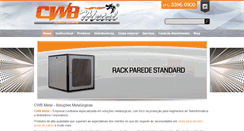 Desktop Screenshot of cwbmetal.com.br